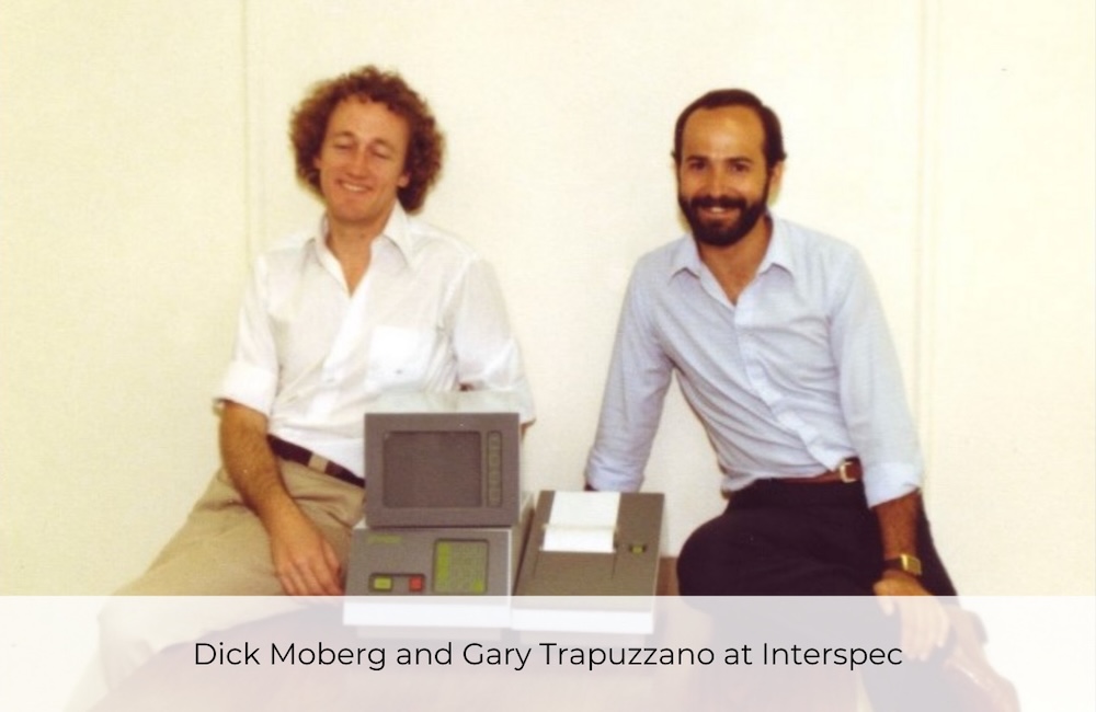 Dick Moberg and Gary Trapuzzano at Interspec - 1990