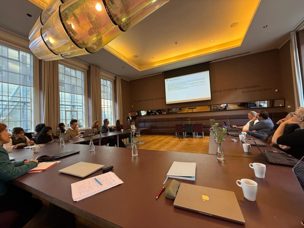 Presenting the SOPRANI projects to the EU Project Officer.