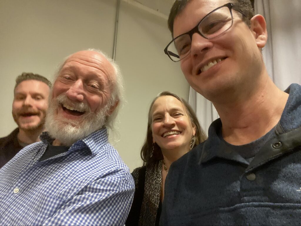 Andrew Gaess, Dick Moberg, Deborah Block, and Dr. Matt Kirschen (CHOP)