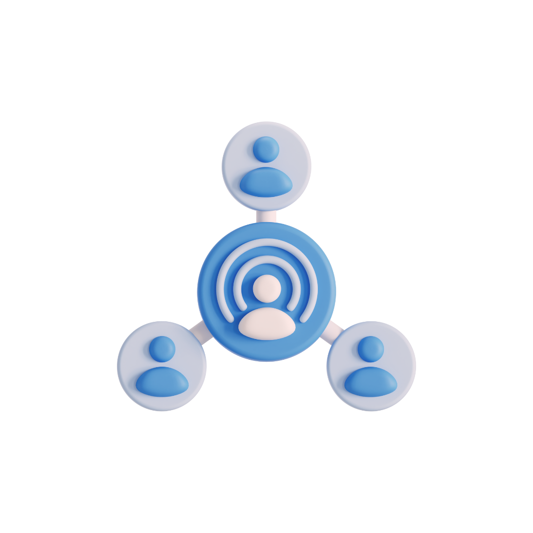 our partners blue icon