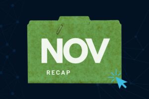 Moberg Analytics Blog Cover: November Events